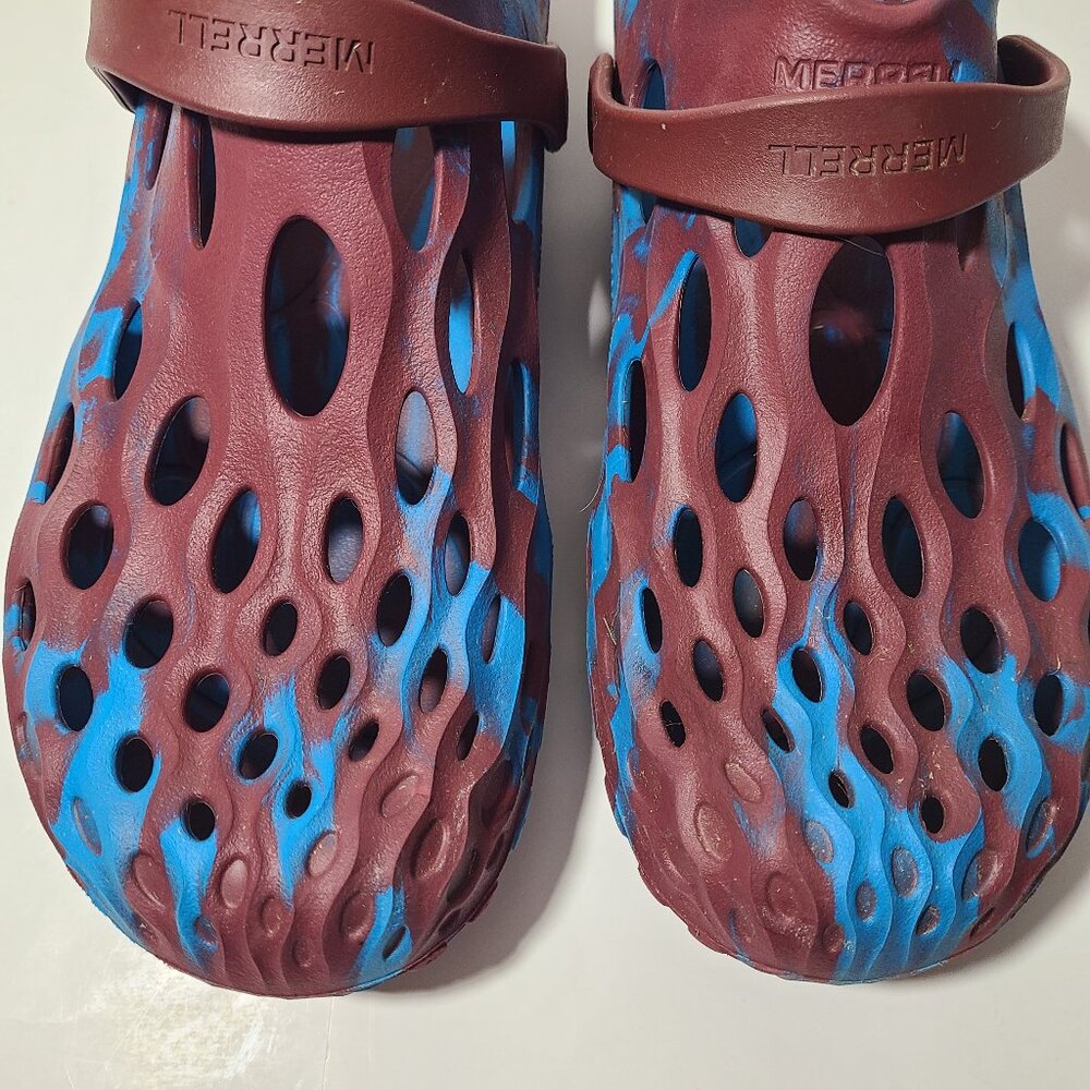 Merrell Hydro Burgundy/Blue Men's Slip On Shoe/Clog Size 12 - Picture 3 of 7